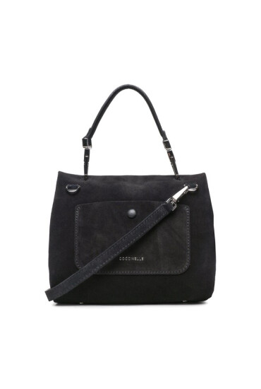Coccinelle Дамска чанта PTB neofirenze Suede E1 PTB 58 01 01 Черен - Mera.bg