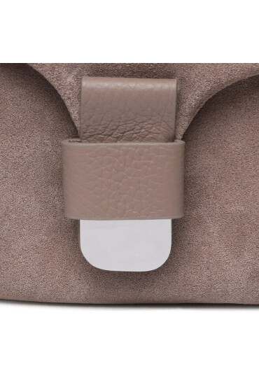 Coccinelle Дамска чанта PTB neofirenze Suede E1 PTB 58 01 01 Warm Taupe N59 - Mera.bg