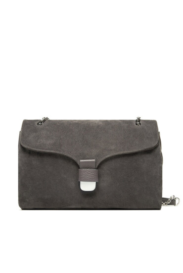 Coccinelle Дамска чанта PTB ofirenze Suede E1 PTB 12 02 01 Ardesia Y66 - Mera.bg