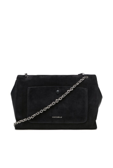 Coccinelle Дамска чанта PTB ofirenze Suede E1 PTB 12 02 01 Noir 001 - Mera.bg