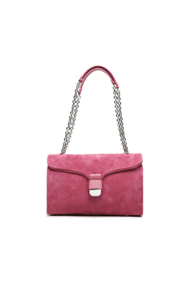 Coccinelle Дамска чанта PTB ofirenze Suede E1 PTB 12 02 01 Розов - Mera.bg