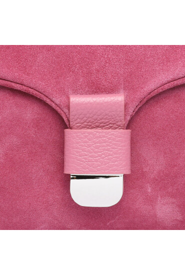 Coccinelle Дамска чанта PTB ofirenze Suede E1 PTB 12 02 01 Розов - Mera.bg