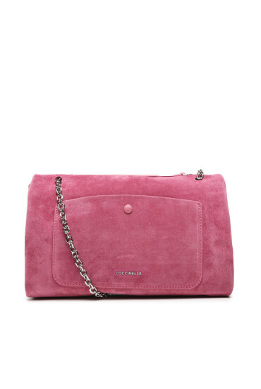 Coccinelle Дамска чанта PTB ofirenze Suede E1 PTB 12 02 01 Розов - Mera.bg