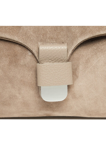 Coccinelle Дамска чанта PTB ofirenze Suede E1 PTB 12 02 01 Warm Taupe N59 - Mera.bg