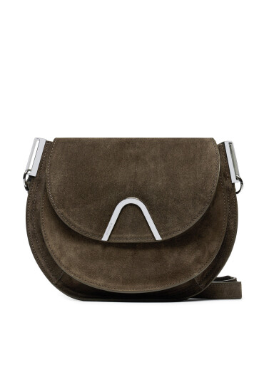 Coccinelle Дамска чанта sunup Suede E1 QKG 15 01 01 Кафяв - Mera.bg