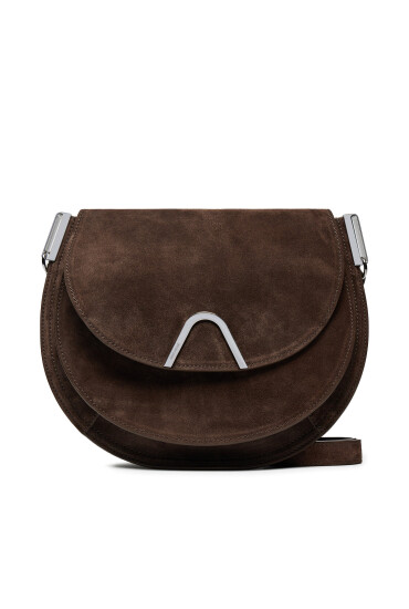 Coccinelle Дамска чанта sunup Suede E1 QKG 15 02 01 Кафяв - Mera.bg