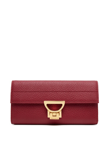 Coccinelle Голям дамски портфейл E2 MD5 11 46 01 Бордо - Mera.bg