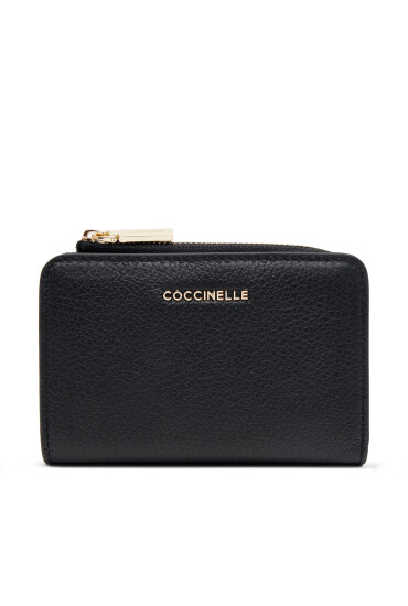 Coccinelle Голям дамски портфейл E2 MW5 11 D1 01 Черен - Mera.bg
