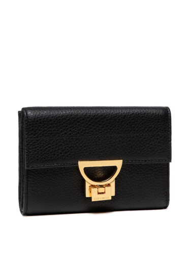 Coccinelle Голям дамски портфейл ID5 Arlettis E1 ID5 11 66 01 Noir 001 - Mera.bg