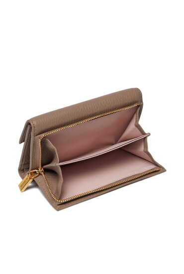 Coccinelle Голям дамски портфейл MD5 Arlettis E2 MD5 11 66 01 Warm Taupe N59 - Mera.bg