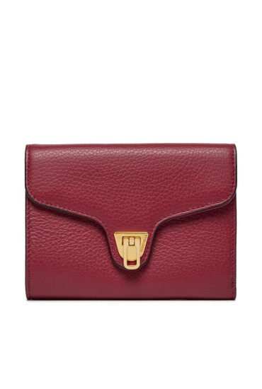 Coccinelle Голям дамски портфейл MF6 Beat Sof E2 MF6 11 66 01 Garnet Red R77 - Mera.bg