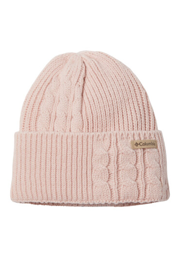 Columbia Шапка Agate Pass™ Cable Knit Beanie Dusty Pink 626 - Mera.bg