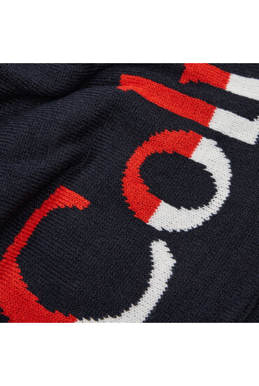 Columbia Шапка Heat™ Beanie CU9171 Dark Nocturnal Bold Orange White 473 - Mera.bg