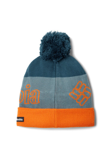 Columbia Шапка Polar Powder™ II Beanie Night Wave/Metal/Bright Orange 414 - Mera.bg