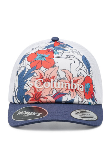 Columbia Шапка с козирка Mesh™ II 1886801 White Lakeshore Floral Multi 106 - Mera.bg