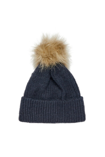 Columbia Шапка Winter Blur™ Pom Pom Beanie 1862101 Тъмносин - Mera.bg
