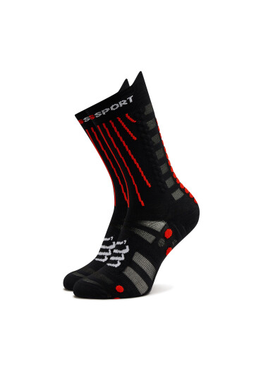 Compressport Дълги чорапи Aero XU00054B Черен - Mera.bg