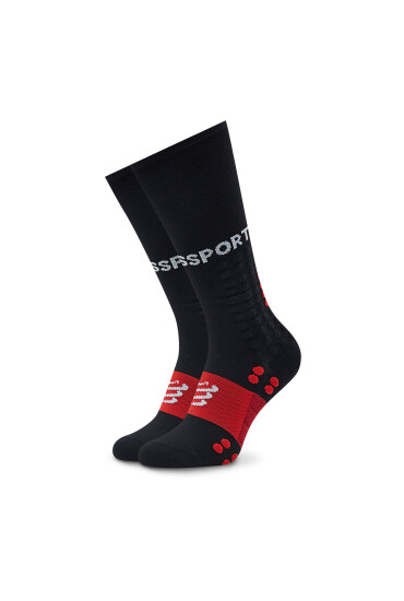 Compressport Дълги чорапи Run SU00004B Черен - Mera.bg
