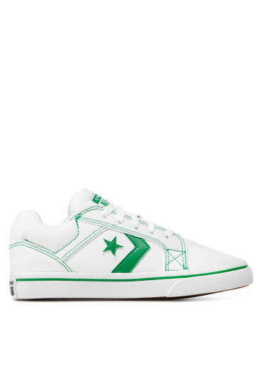 Converse Гуменки El Distrito 2.0 Ox A00374C White/Green/Gum Honey - Mera.bg