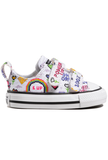 Converse Кецове Ctas 2V Ox 770172C White/Black/Bold Pink - Mera.bg