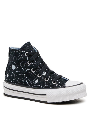 Converse Кецове Ctas Eva Lift Hi 672117C Black/Lt Armory Blue/White - Mera.bg