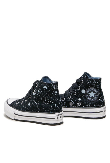 Converse Кецове Ctas Eva Lift Hi 672117C Black/Lt Armory Blue/White - Mera.bg