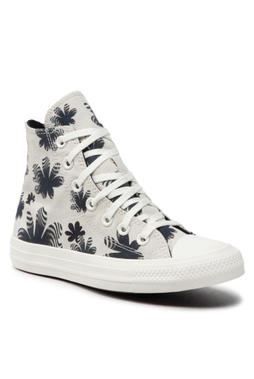 Converse Кецове Ctas Hi A00835C Light Bone/Egret/Black - Mera.bg