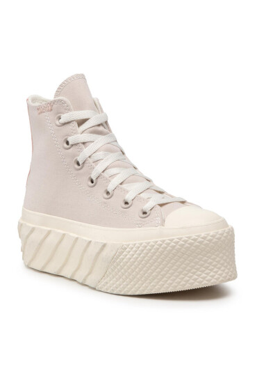 Converse Кецове Ctas Lift 2X Hi 572953C Desert Sand/Egret/Pink Clay - Mera.bg