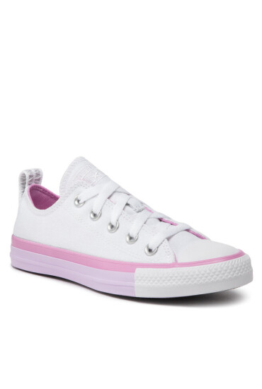 Converse Кецове Ctas Ox A00544C White/Beyond Pink - Mera.bg