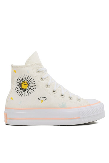 Converse Кецове Chuck Taylor All Star Lift Hi A03516C Екрю - Mera.bg