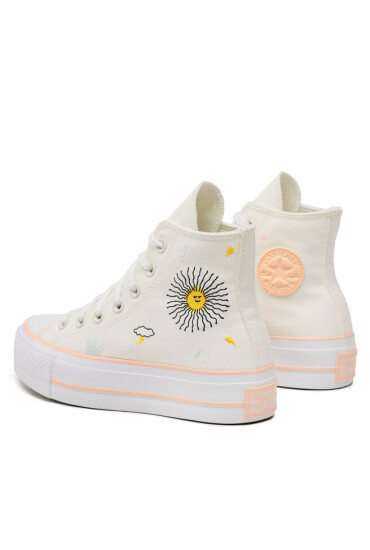 Converse Кецове Chuck Taylor All Star Lift Hi A03516C Екрю - Mera.bg