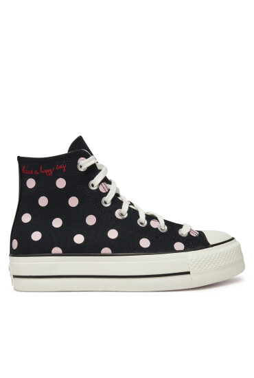 Converse Кецове Chuck Taylor All Star Lift Platform Polka Dots A10688C Черен - Mera.bg