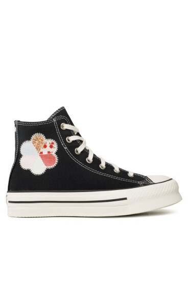 Converse Кецове Ctas Eva Lift Hi A05165C Black/Sunrise Pink - Mera.bg