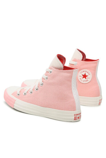 Converse Кецове Ctas Hi A00880C Розов - Mera.bg