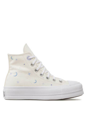 Converse Кецове Ctas Lift Hi A02895C Egret/Moonrise Purple - Mera.bg