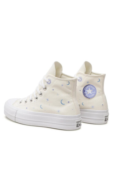 Converse Кецове Ctas Lift Hi A02895C Egret/Moonrise Purple - Mera.bg