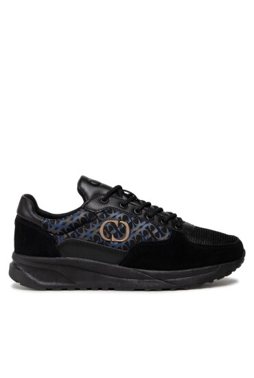 Criminal Damage Сникърси Chase Trainer Black Mono - Mera.bg