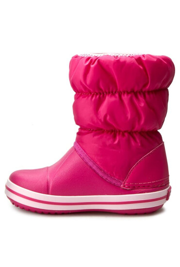 Crocs Апрески Winter Puff Boot Kids 14613 Candy Pink - Mera.bg