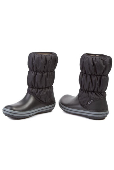 Crocs Апрески Winter Puff 14614 Black/Charcoal - Mera.bg