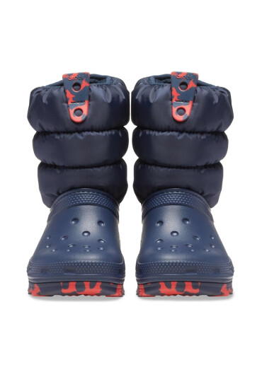 Crocs Апрески Classic Neo Puff Boot T 207683 Тъмносин - Mera.bg