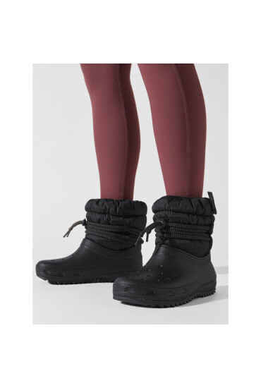 Crocs Апрески Classic Neo Puff Luxe Boot W 207312 Черен - Mera.bg