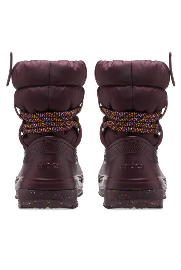 Crocs Апрески Classic Neo Puff Luxe Boot W 207312 Бордо - Mera.bg