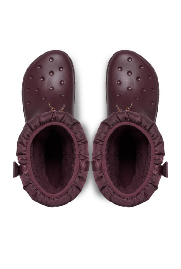 Crocs Апрески Classic Neo Puff Luxe Boot W 207312 Бордо - Mera.bg