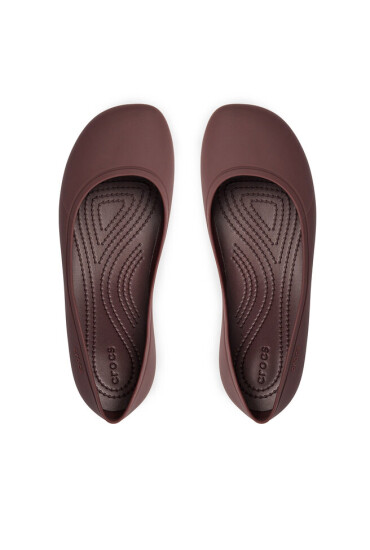 Crocs Балеринки Brooklyn Flat 209384 Бордо - Mera.bg