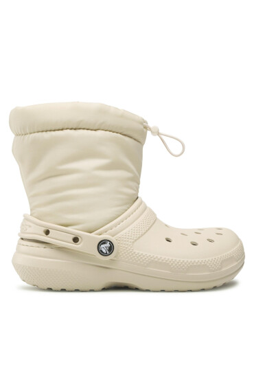 Crocs Боти Classic Lined Neo Puff Boot 206630 Бежов - Mera.bg