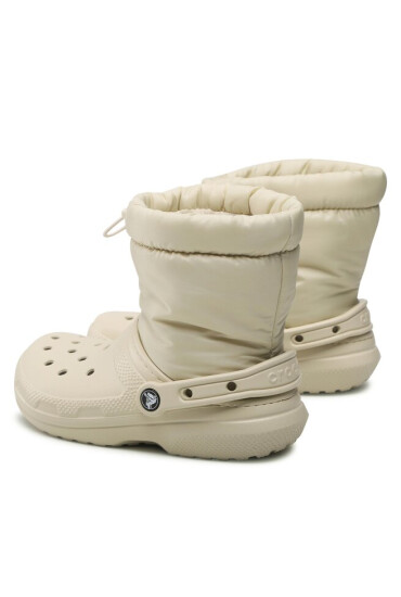 Crocs Боти Classic Lined Neo Puff Boot 206630 Бежов - Mera.bg