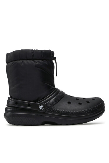 Crocs Ботуши Classic Lined Neo Puff Boot 206630 Black/Black - Mera.bg