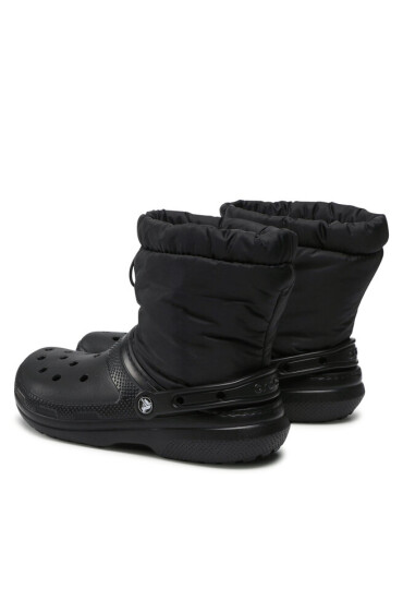Crocs Ботуши Classic Lined Neo Puff Boot 206630 Black/Black - Mera.bg