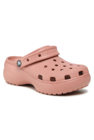 Crocs Чехли Classic Platform Clog 206750-6RL Pale Blush - Mera.bg