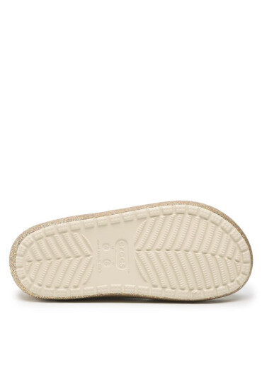 Crocs Чехли Classic Cozzzy Glitter Sandal 208124 Златист - Mera.bg